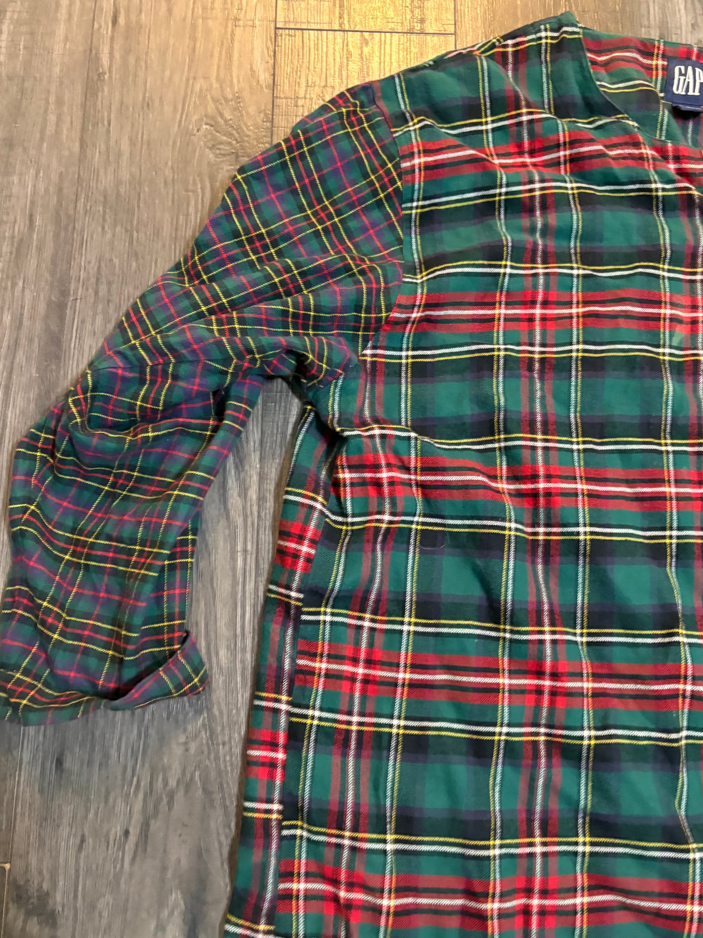 GAP PLAID PAJAMAS - XL