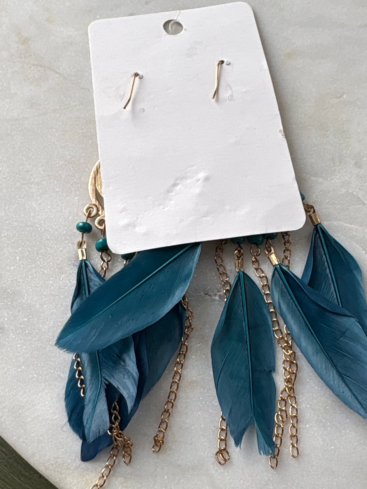 FEATHER EARRINGS