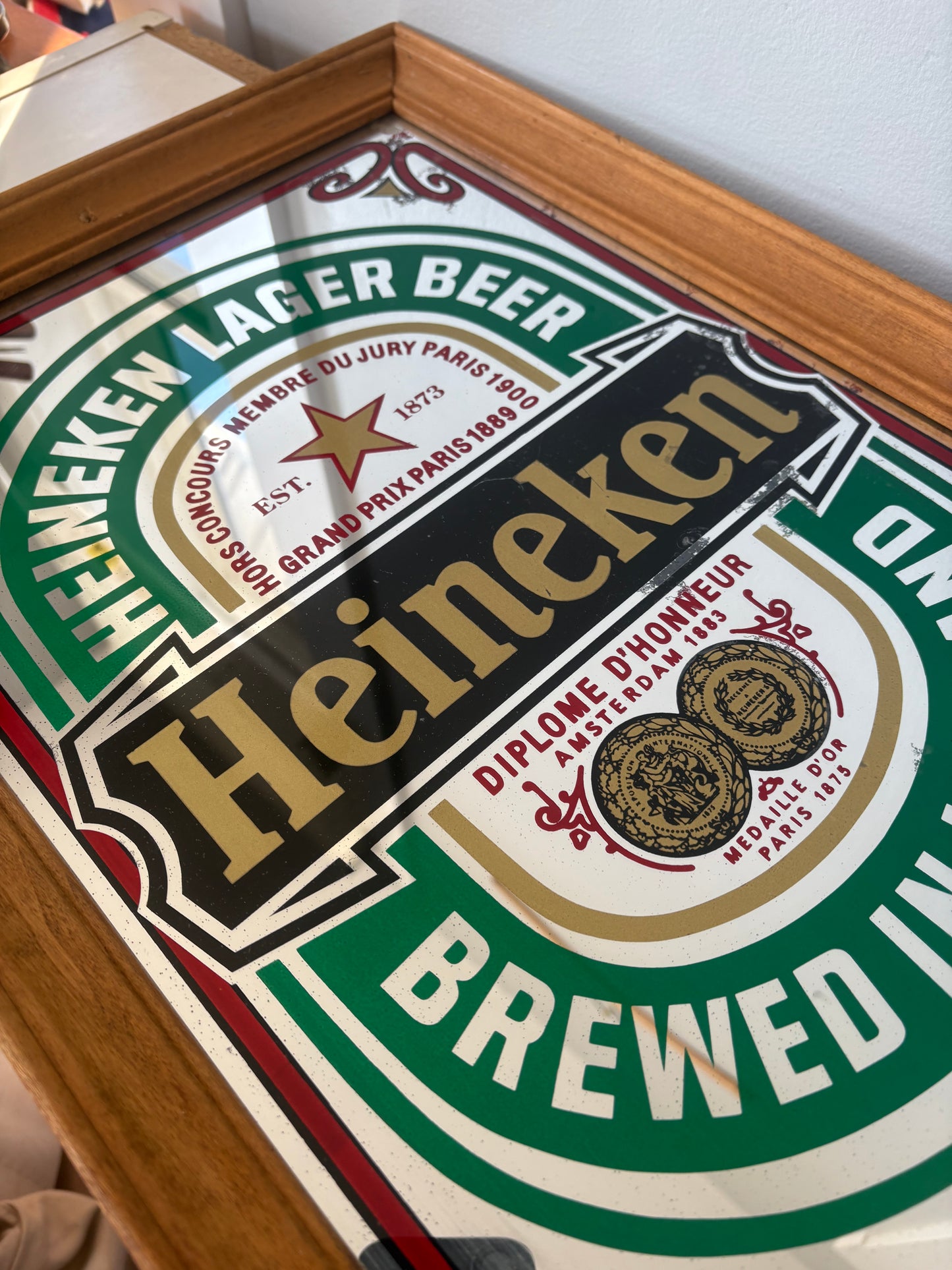 HEINEKEN BAR MIRROR