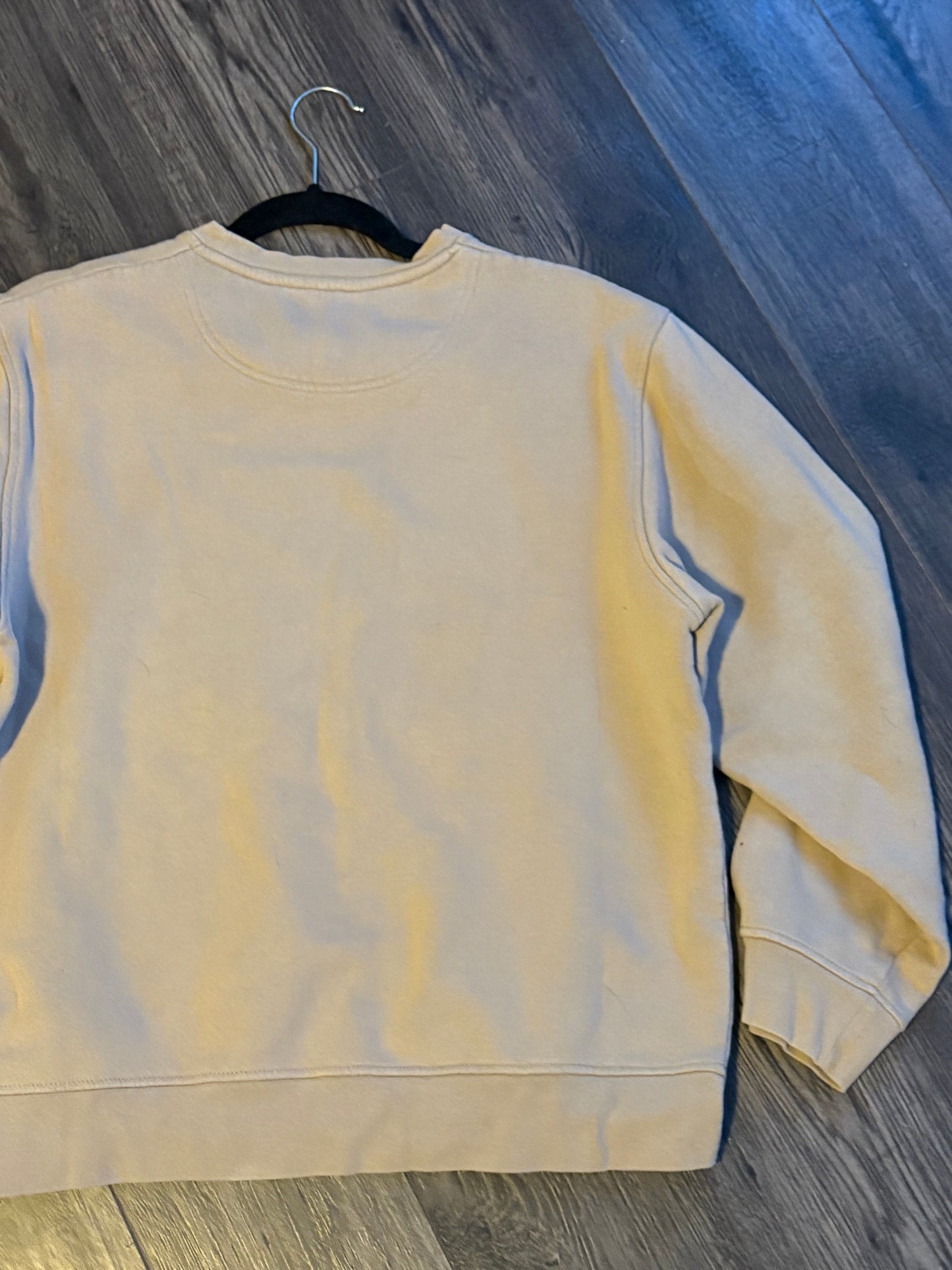 BEIGE EAGLE CREWNECK - MED