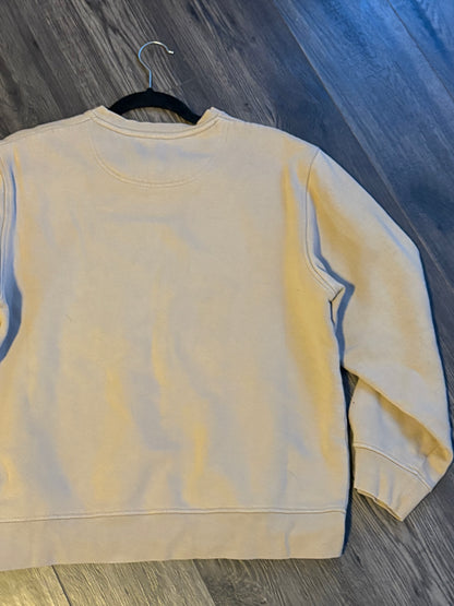BEIGE EAGLE CREWNECK - MED