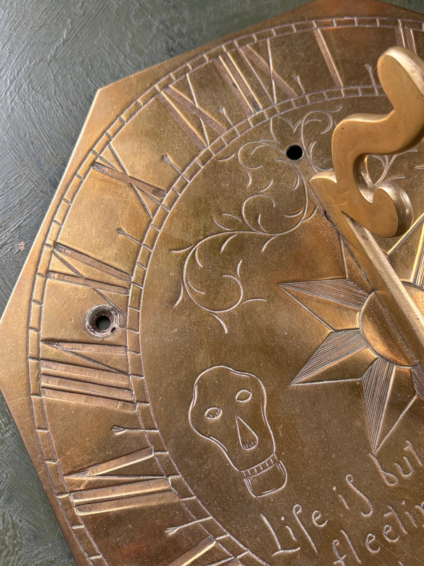 BRASS SUNDIAL