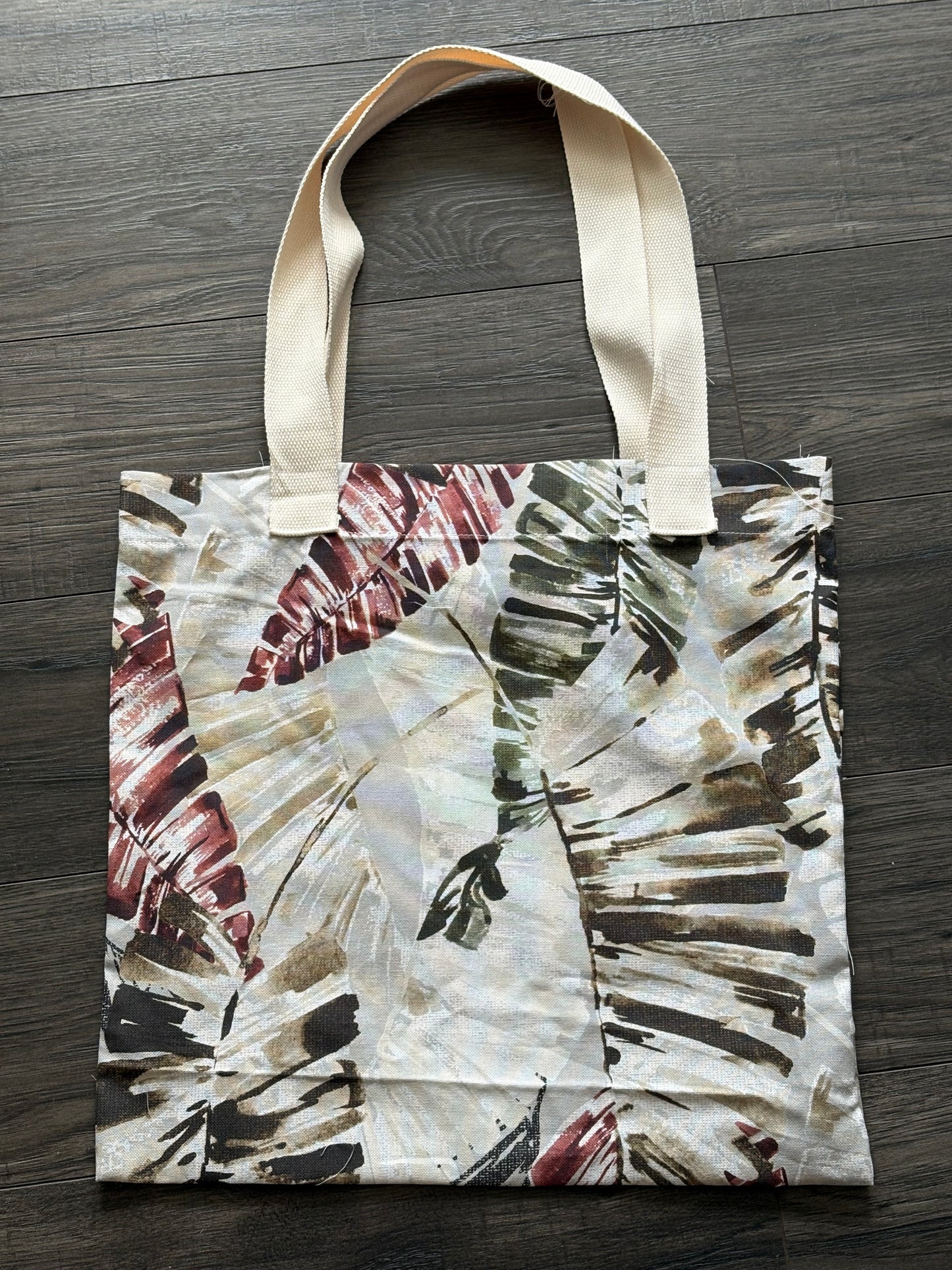 LEAF CANVAS TOTE