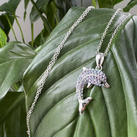 925 STERLING DOLPHIN NECKLACE