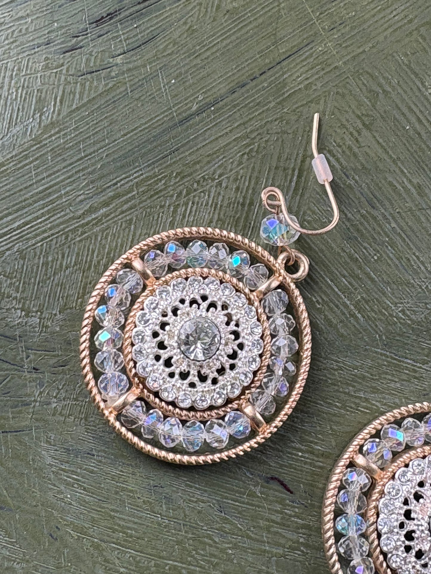 BEADED DROP EARRINGS