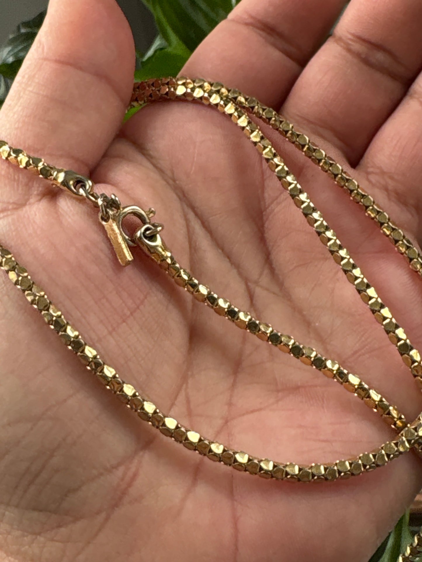 VINTAGE D'ORLAN CHAIN NECKLACE