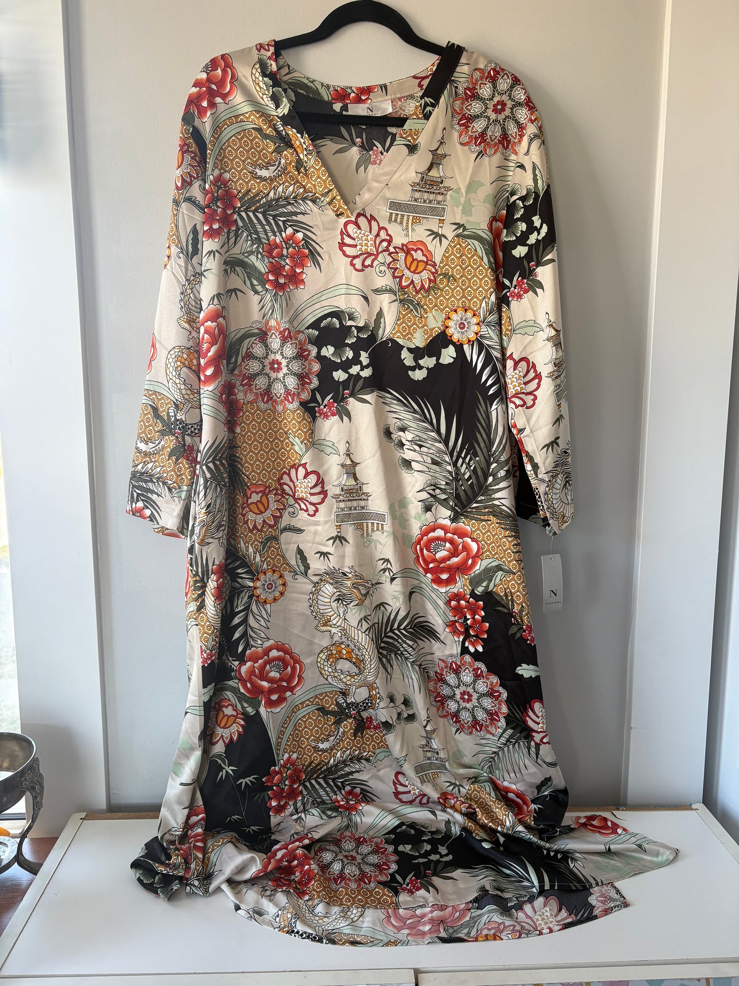 NWT NATORI MAXI DRESS - LARGE