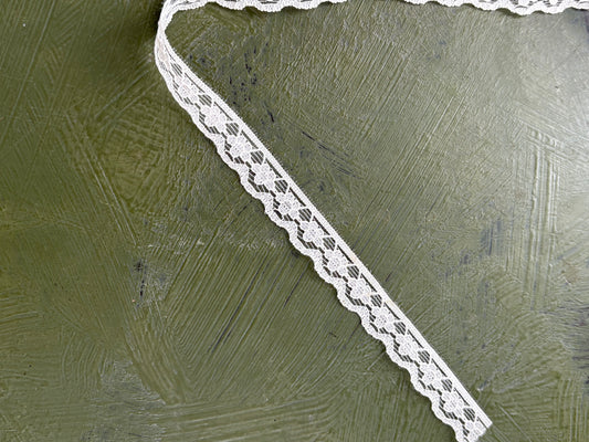 IVORY LACE TRIM - by the meter *