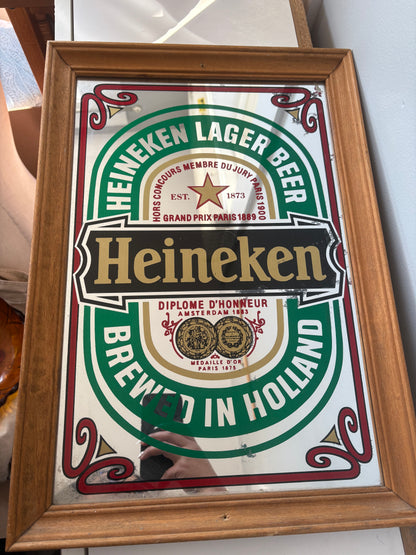 HEINEKEN BAR MIRROR