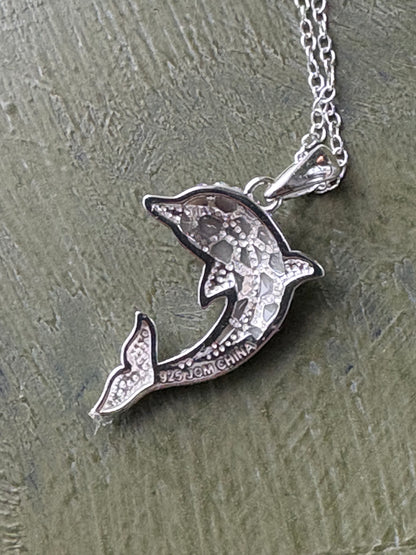 925 STERLING DOLPHIN NECKLACE