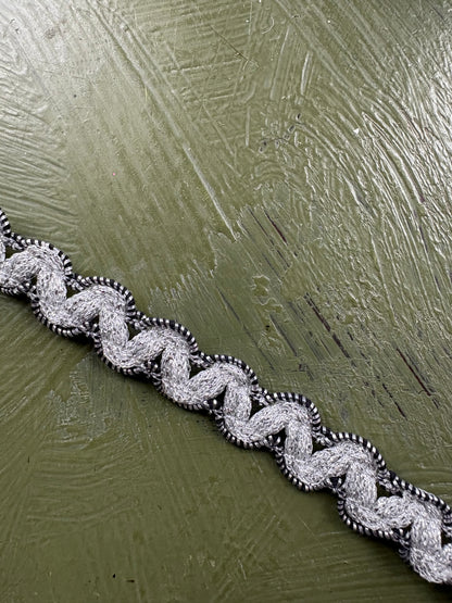 SILVER TRIM - by the meter