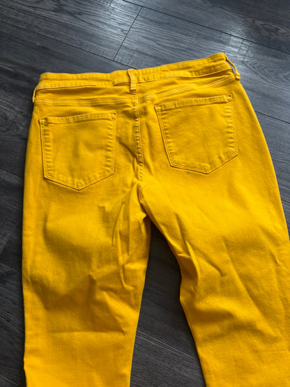OLD NAVY MUSTARD JEANS - SZ. 12