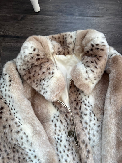 FAUX FUR JACKET - 2X