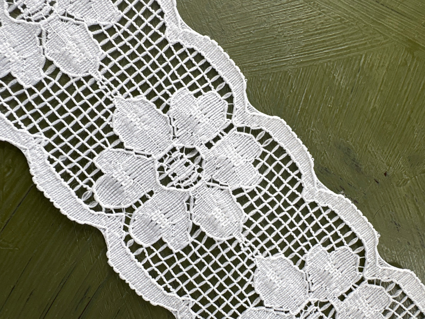 FLOWER LACE TRIM - by the meter
