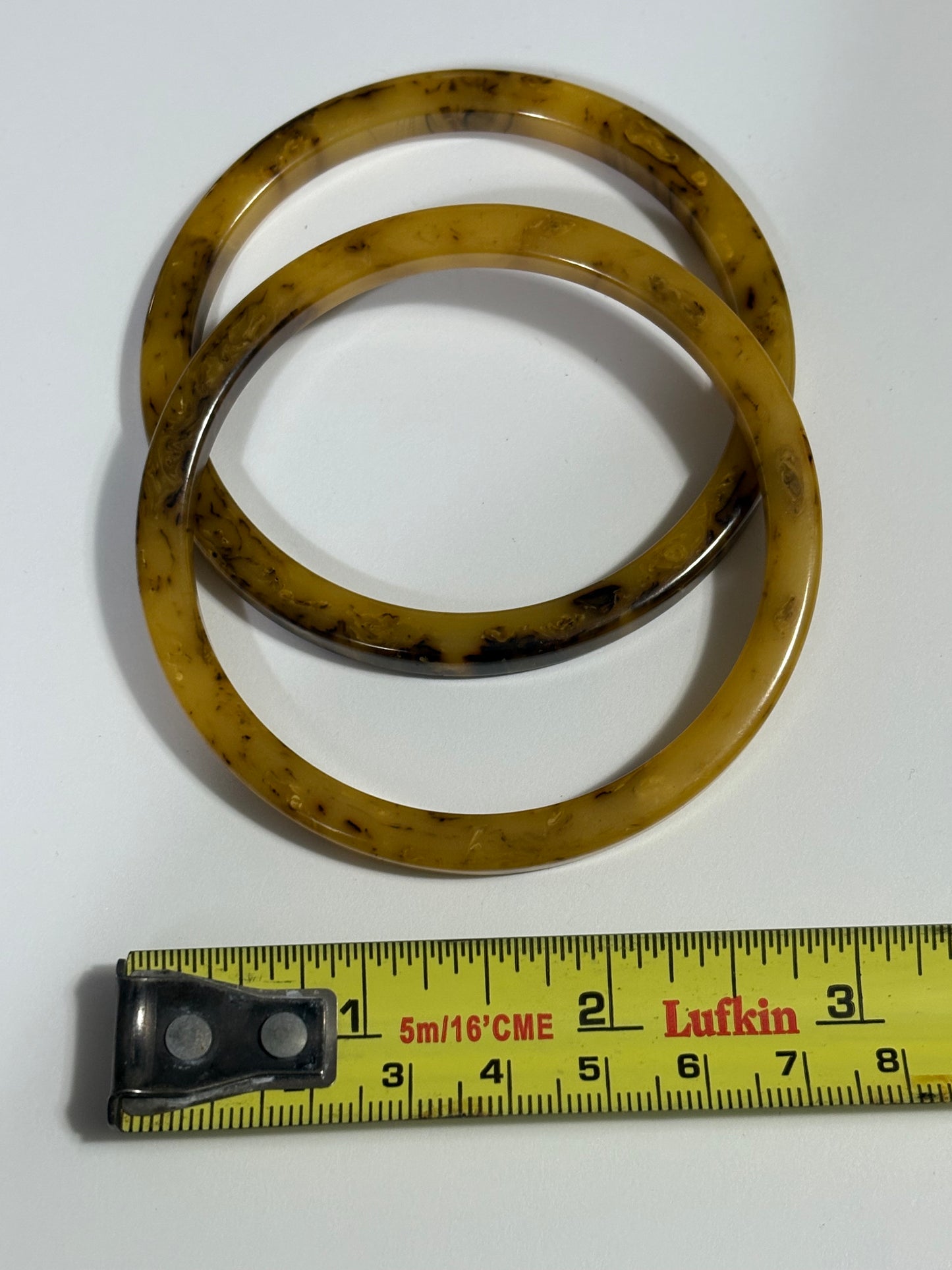 TORTOISE SHELL BANGLES