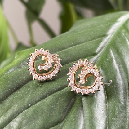 925 STERLING HEART EARRINGS