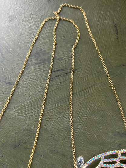 BUTTERFLY WING NECKLACE