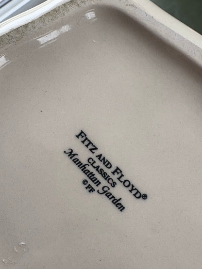 FITZ & FLOYD CERAMIC TEAPOT