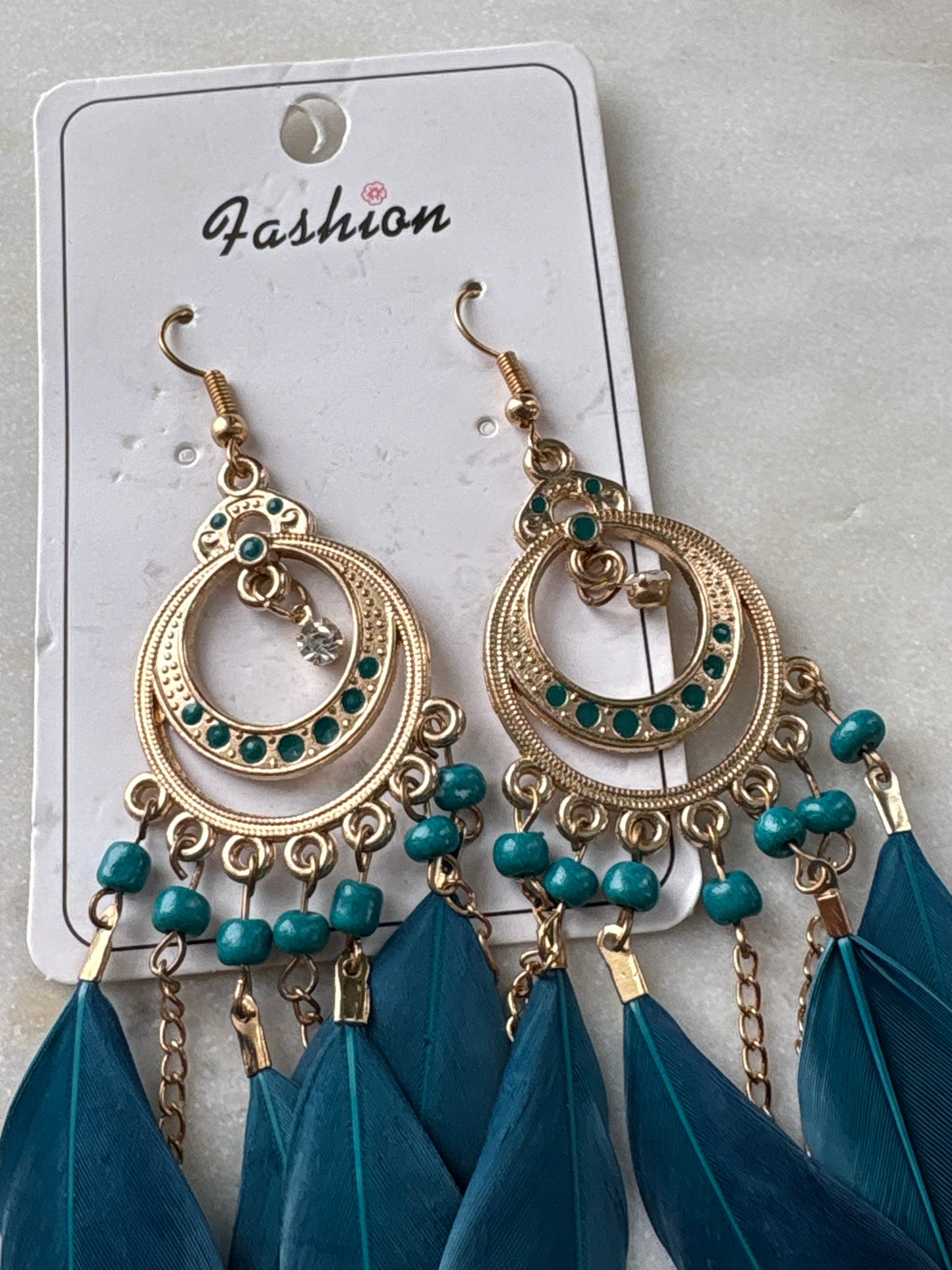 FEATHER EARRINGS