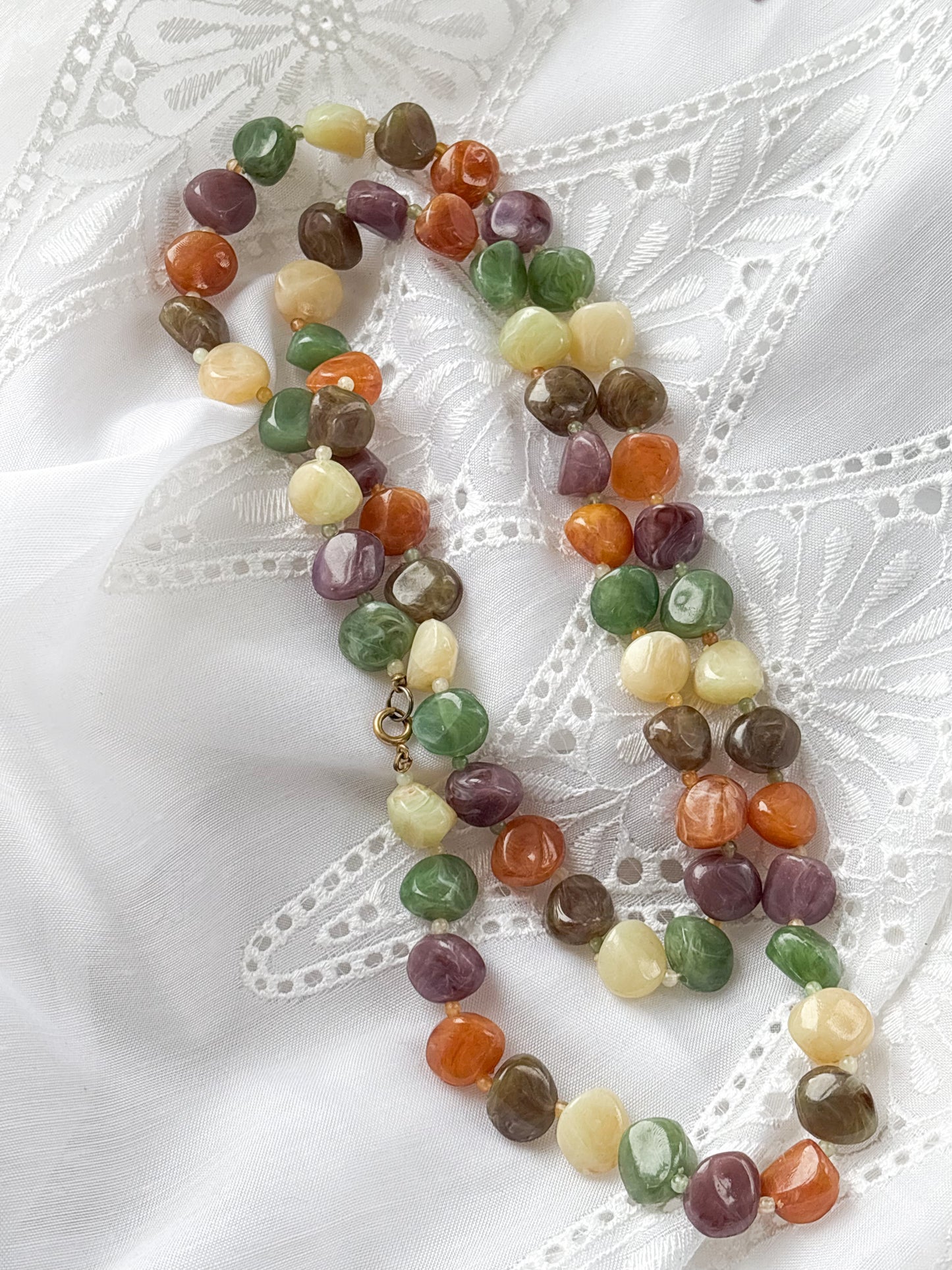 MULTI COLOUR BEAD NECKLACE