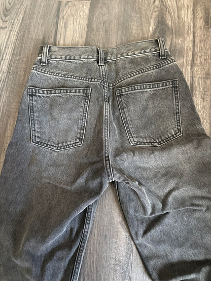 ZARA GREY DENIM PANTS - SZ. 2