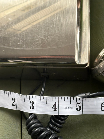 VINTAGE CROSSLEY CHROME PHONE