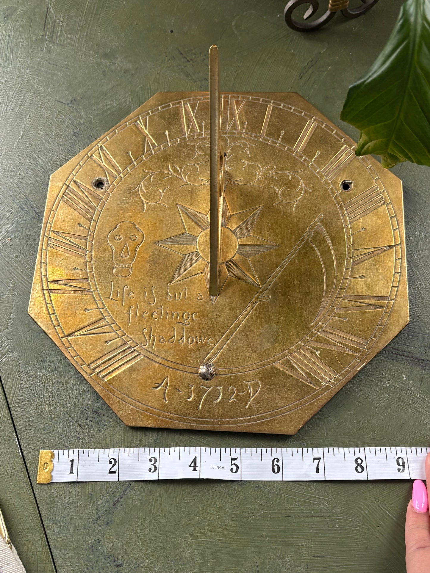 BRASS SUNDIAL