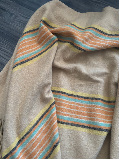 FRINGED PONCHO - O/S