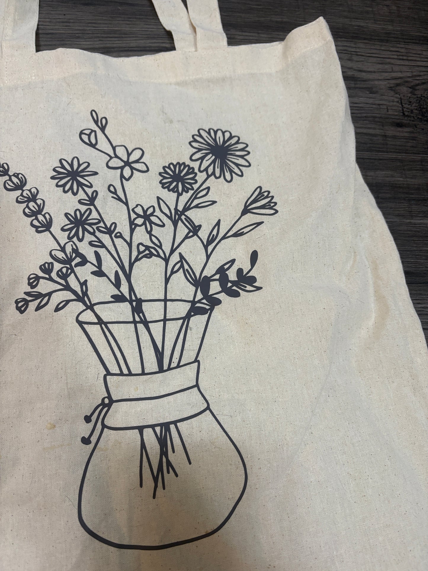 FLORAL TOTE BAG