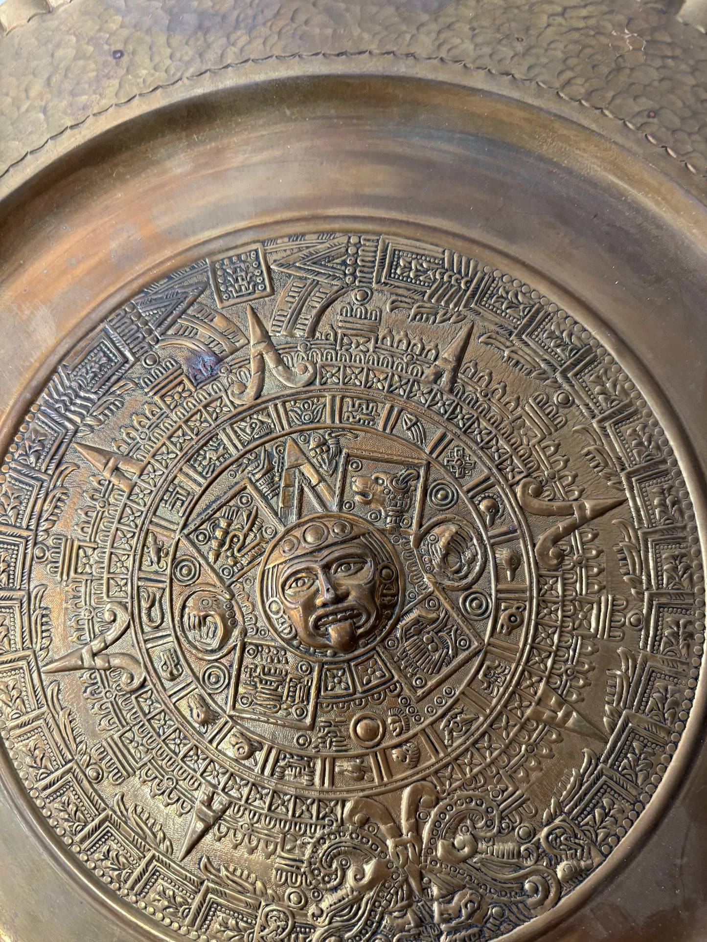 BRASS DECORATIVE PLATE