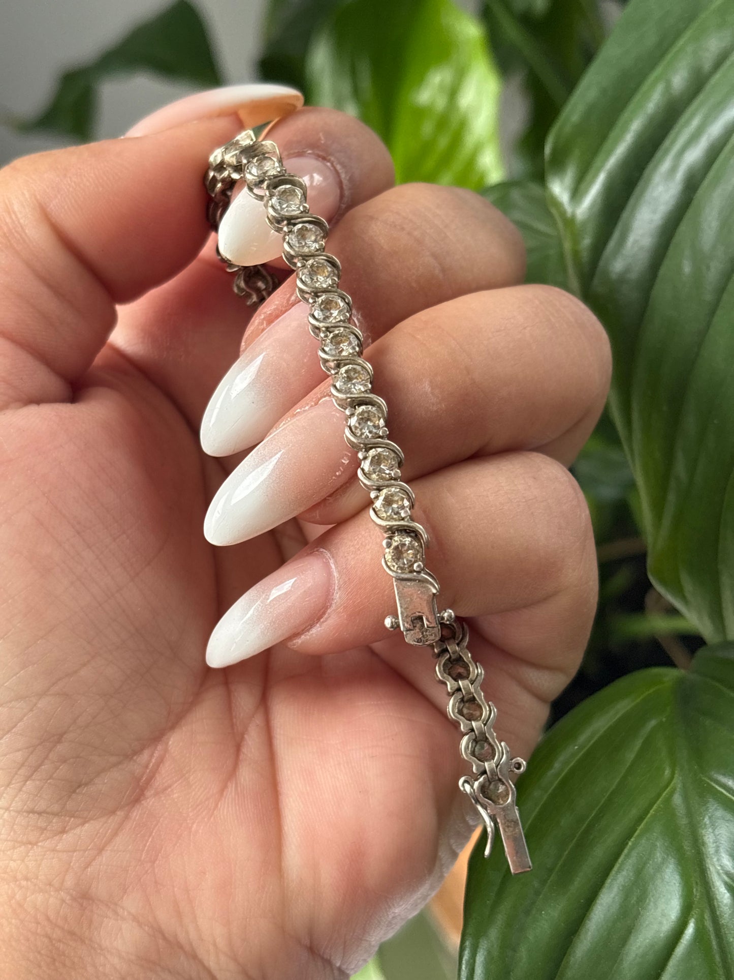 925 STERLING SILVER TENNIS BRACELET