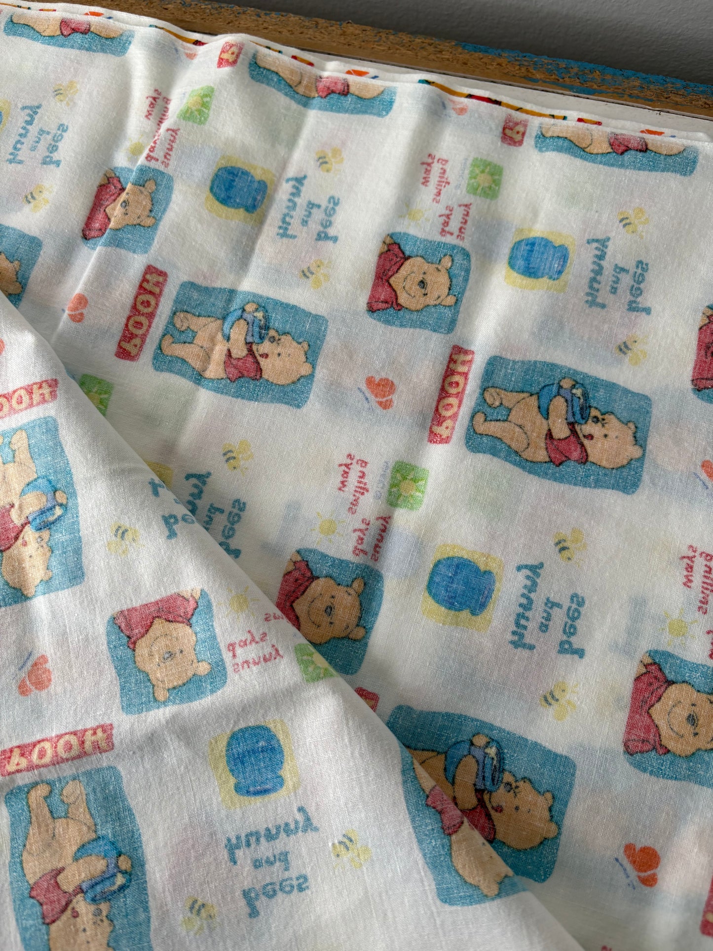 WINNIE THE POOH FABRIC 45" x 38"