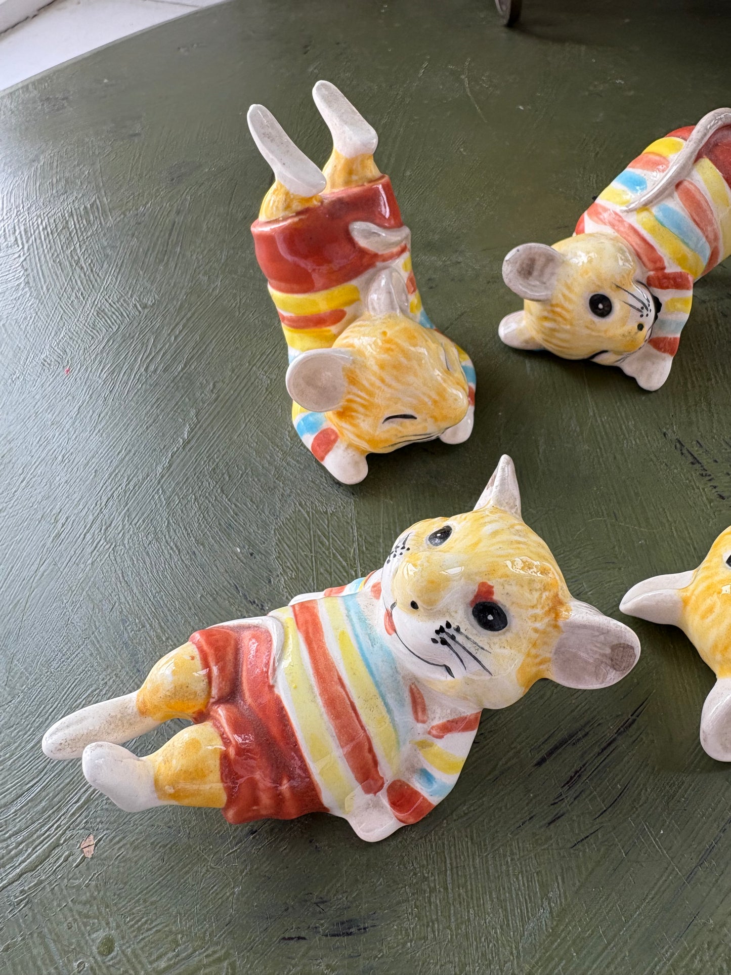 CERAMIC MOUSE FIGURES