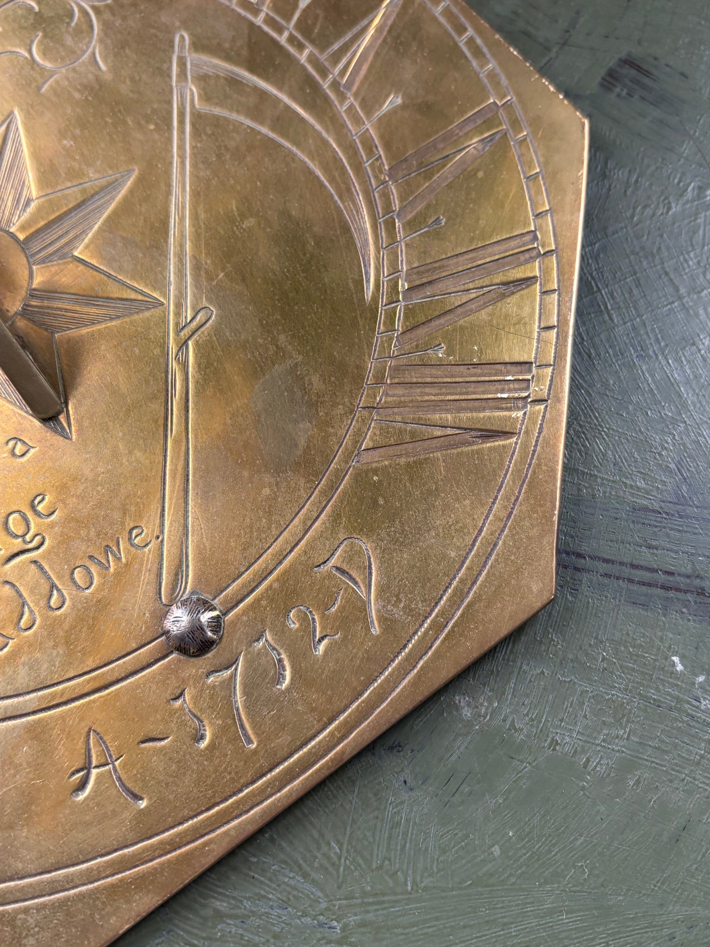 BRASS SUNDIAL