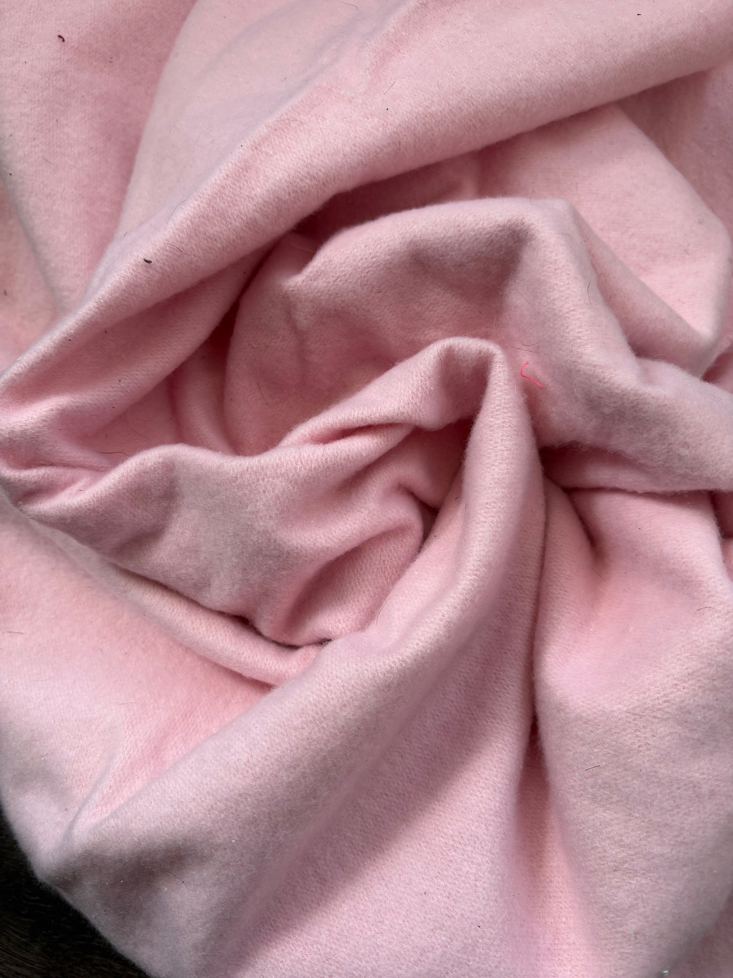 PINK FLEECE FABRIC 60" x 60"