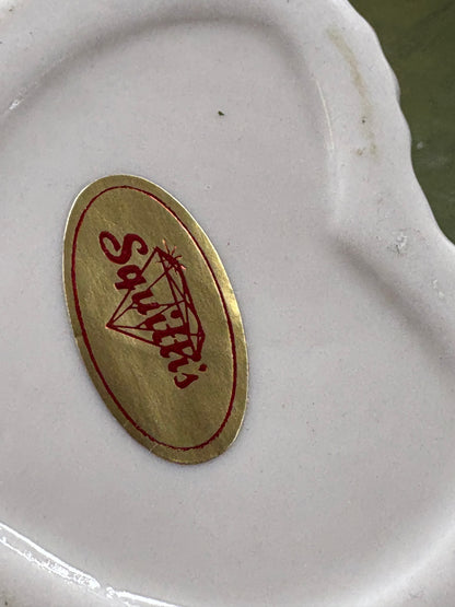 FLORAL HEART TRINKET DISH
