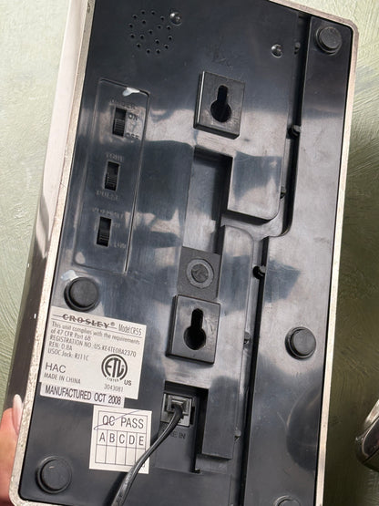 VINTAGE CROSSLEY CHROME PHONE