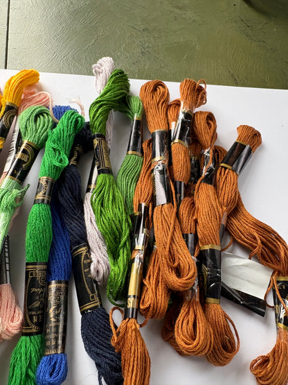 MULTI COLOUR EMBROIDERY THREAD