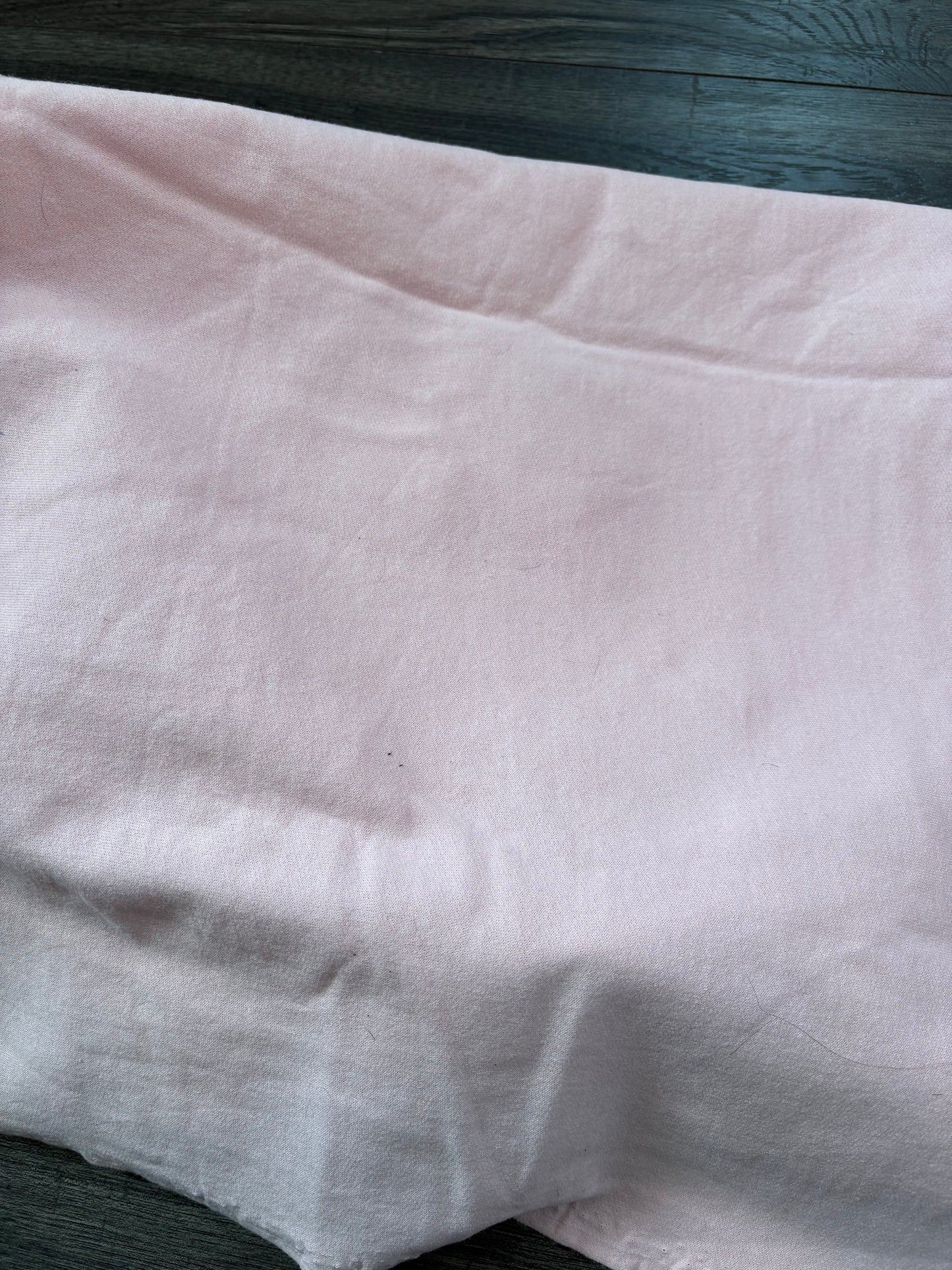 PINK FLEECE FABRIC 60" x 60"