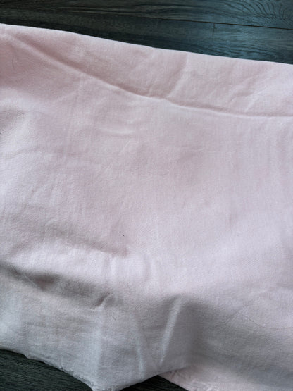 PINK FLEECE FABRIC 60" x 60"