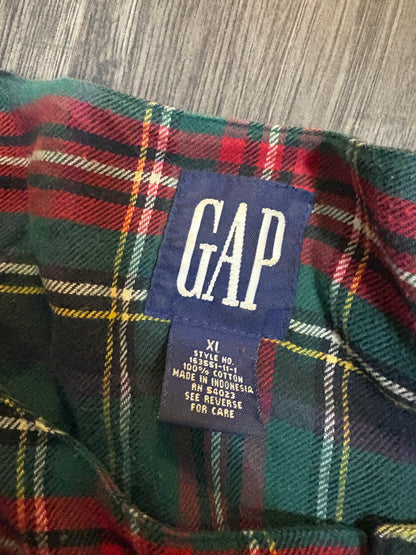 GAP PLAID PAJAMAS - XL