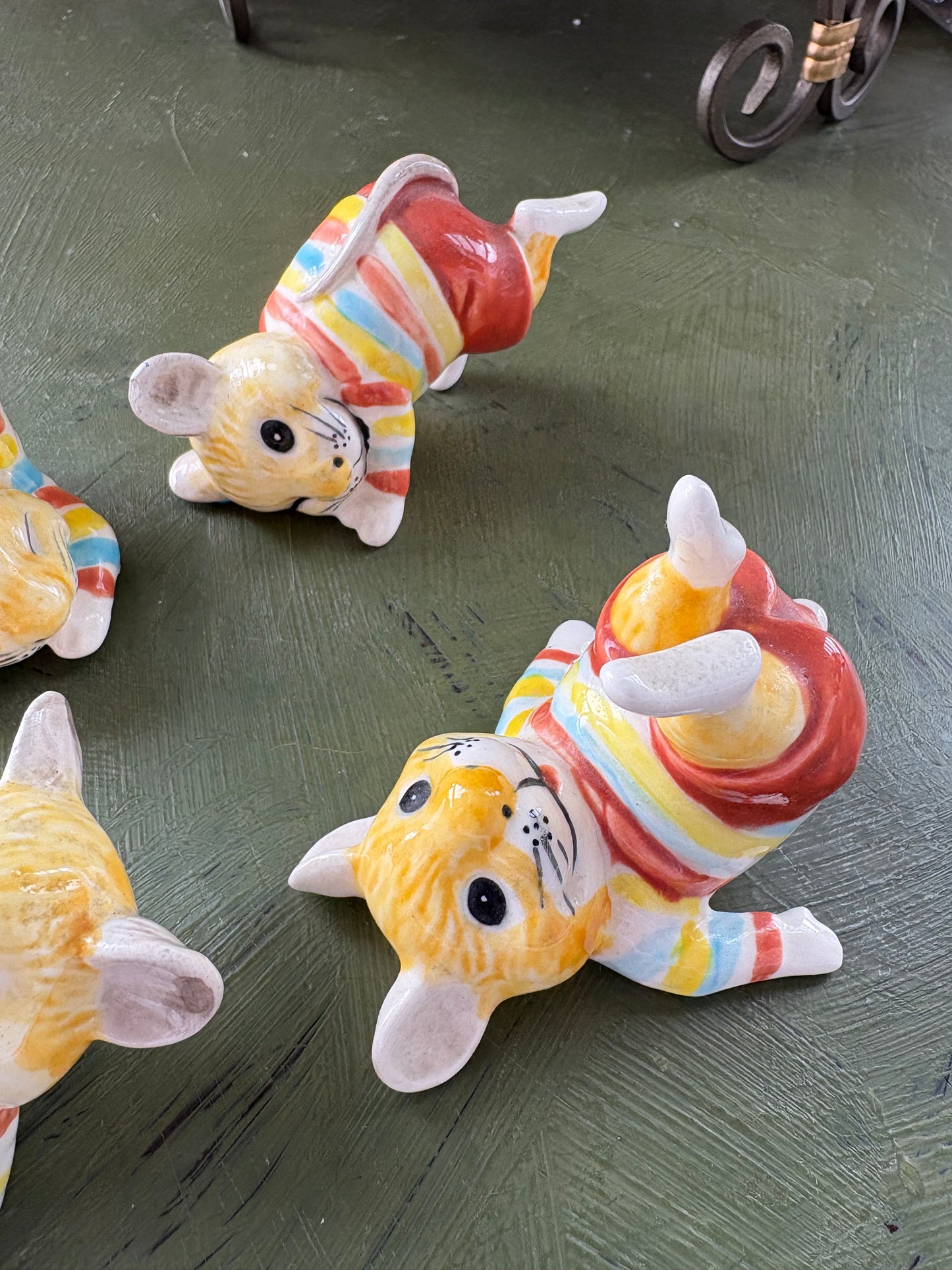 CERAMIC MOUSE FIGURES