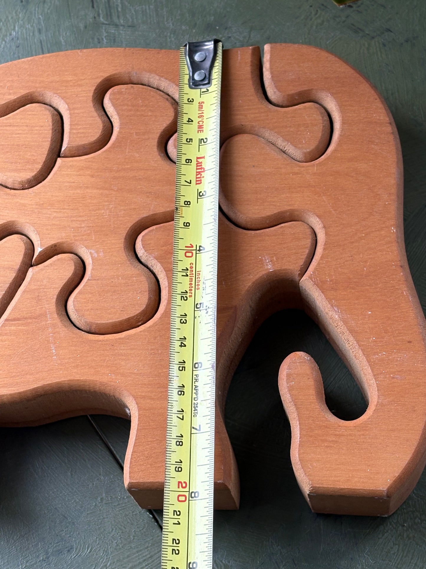 WOOD ELEPHANT PUZZLE