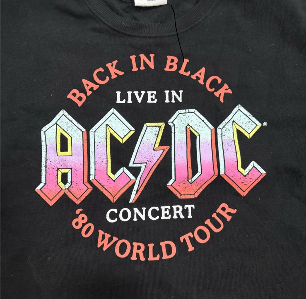 AC/DC LONG SLEEVE - Y10-12