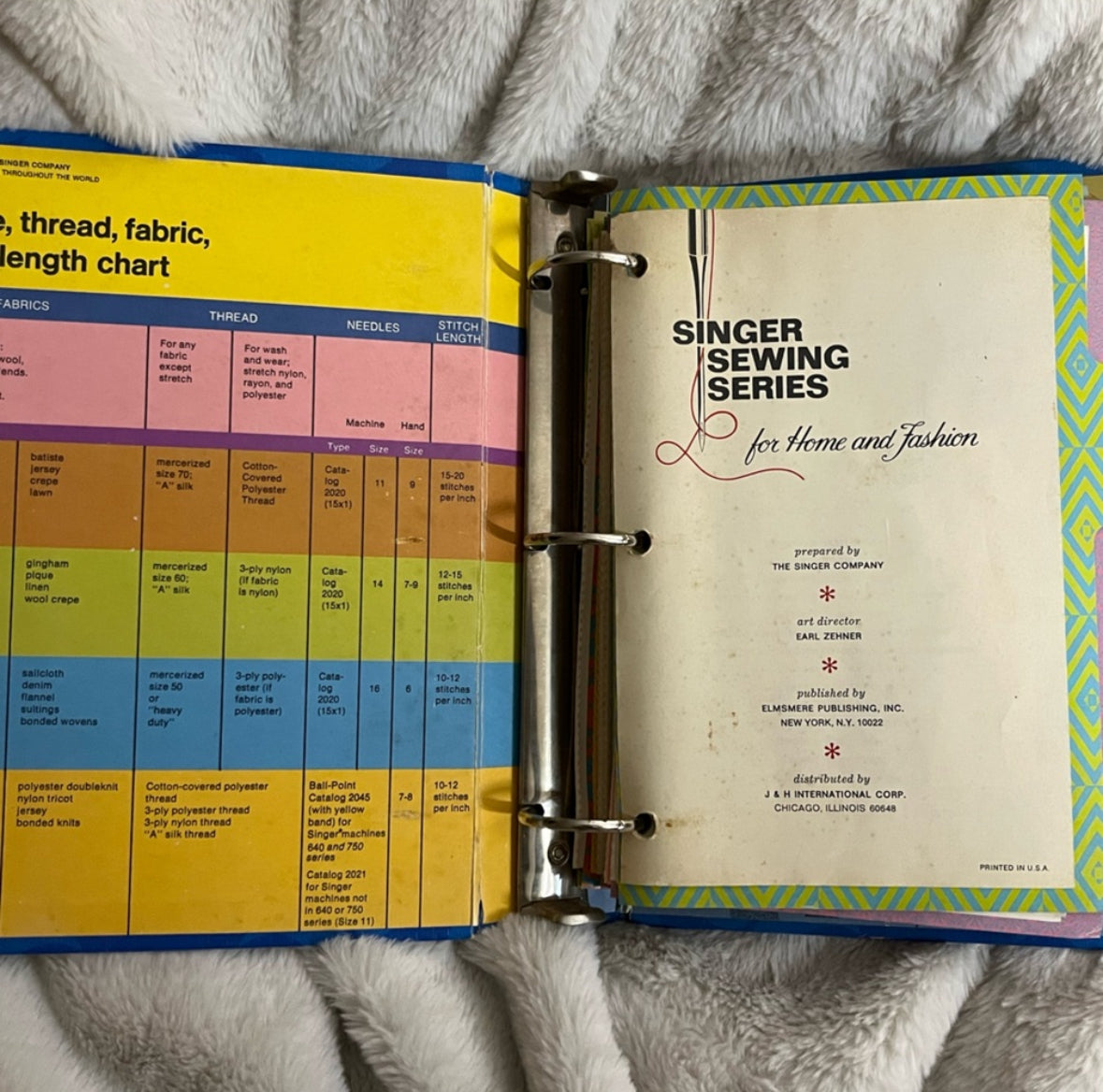 VINTAGE SINGER SEWING SERIES BOOK