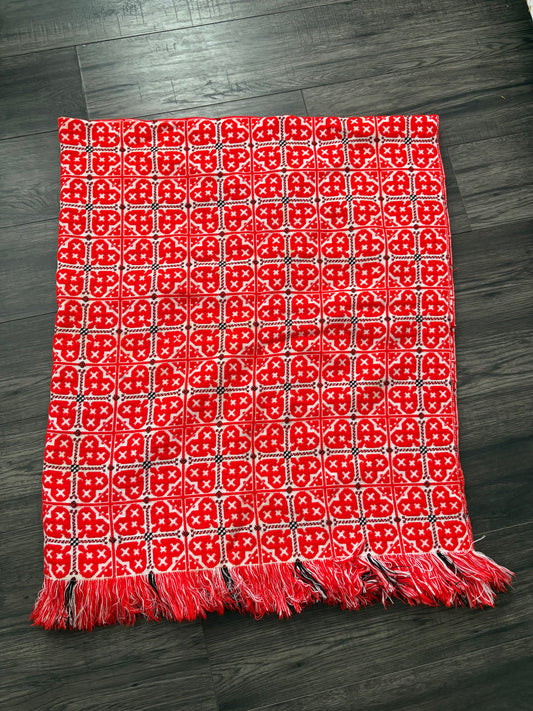 RED HEART BLANKET