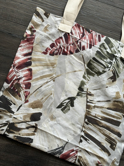 LEAF CANVAS TOTE