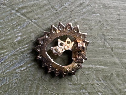 925 STERLING HEART EARRINGS