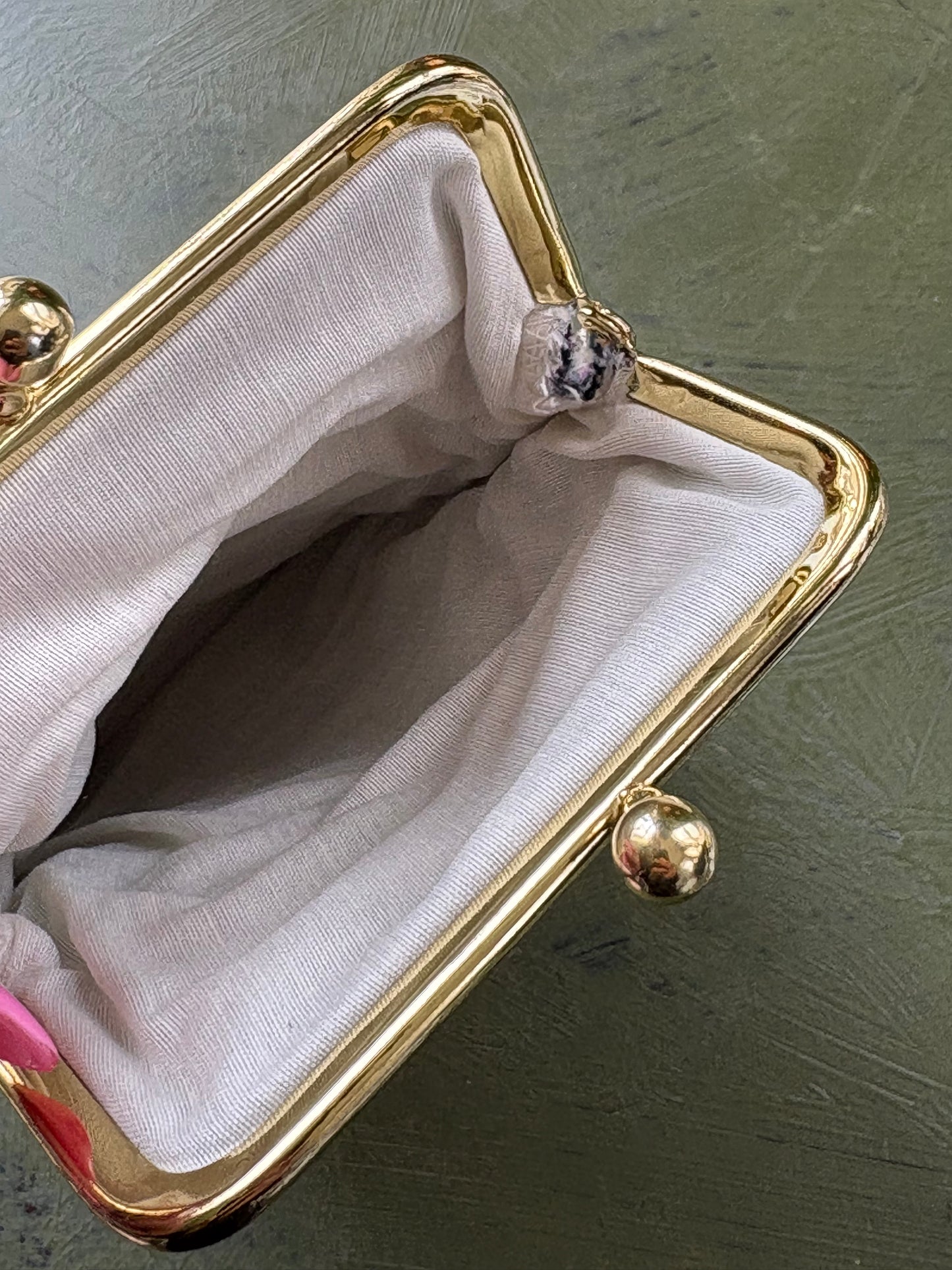 EMBROIDERED FLORAL EYEGLASS CASE