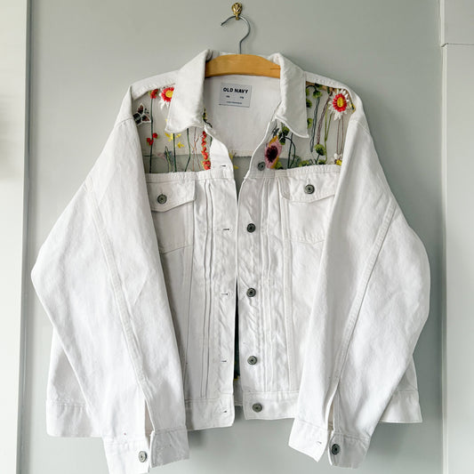 FLORA DENIM JACKET - XXL
